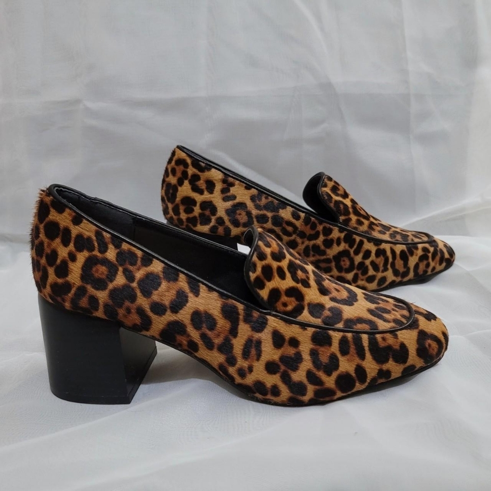 NWOT Alfani Fur Cheetah Loafers